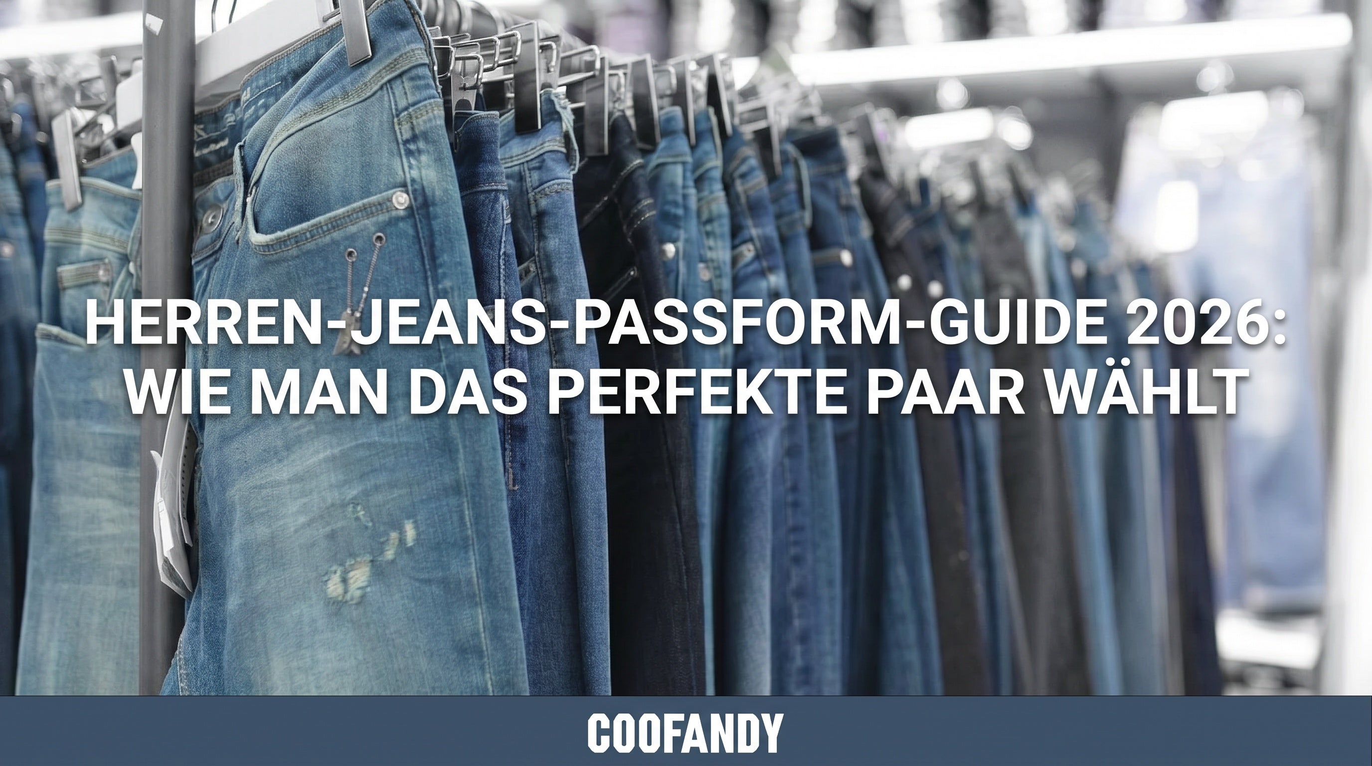 Herren-Jeans-Guide 2026: So findest du die perfekte Passform