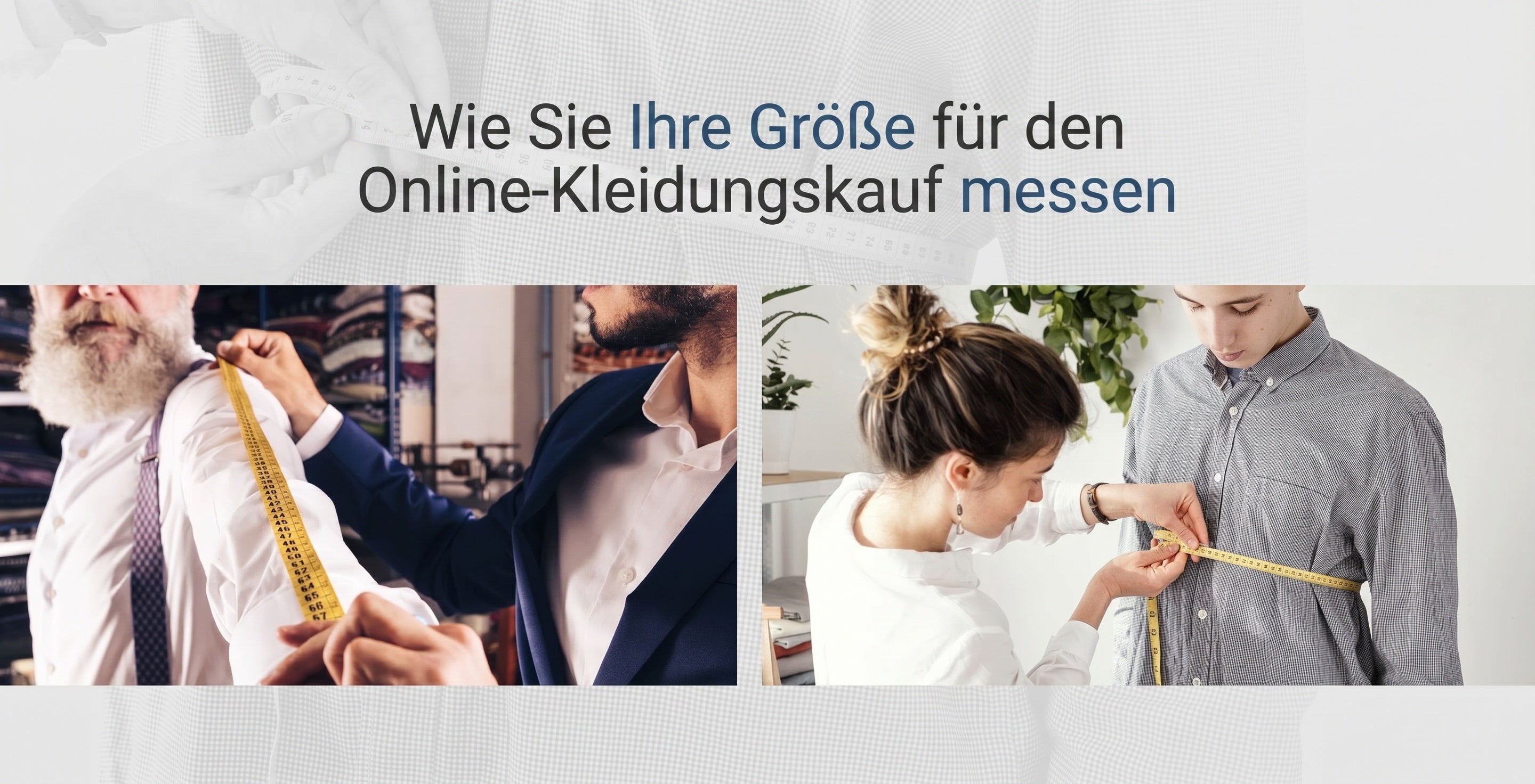 Wie du deine Größe für den Online-Kleiderkauf richtig misst