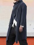 Lässiges Herren Cape im Baumwoll Leinen Look