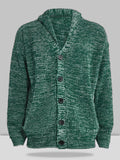 COOFANDY Herren Einfarbige Strickjacke