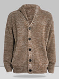 COOFANDY Herren Einfarbige Strickjacke