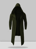 Modernes Herren Strick Cape mit Kapuze