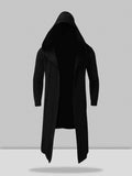 Modernes Herren Strick Cape mit Kapuze