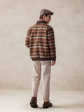 Vintage Tweed-Jacke mit Streifen