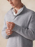 Stylischer Uni-Pullover mit Stehkragen