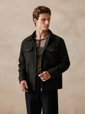 Karo-Wollmischjacke