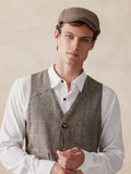 Wollmisch-Tweed Schiebermütze