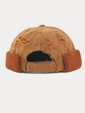 Stilvolle Strick Destroyed Beanie-Mütze