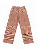 Pantaloni da uomo casual in pied de poule