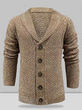 Langärmeliger Grobstrickpullover