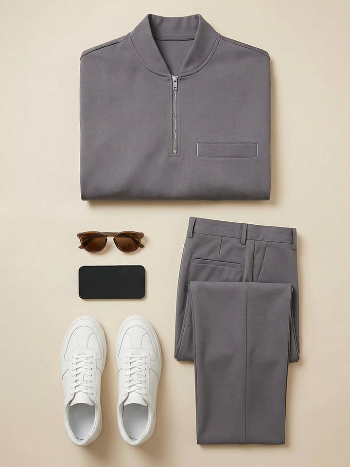 Unkompliziertes schlichtes Zweiteiler-Set