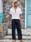 Sommerleichte Leinenhose für Herren
