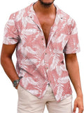 Hawaiianische Strandhemden mit Blumenmuster