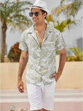 Hawaiianische Strandhemden mit Blumenmuster