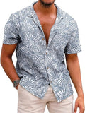 Hawaiianische Strandhemden mit Blumenmuster