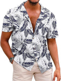 Hawaiianische Strandhemden mit Blumenmuster