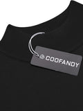 Slim Fit Stehkragen Strick T Shirt