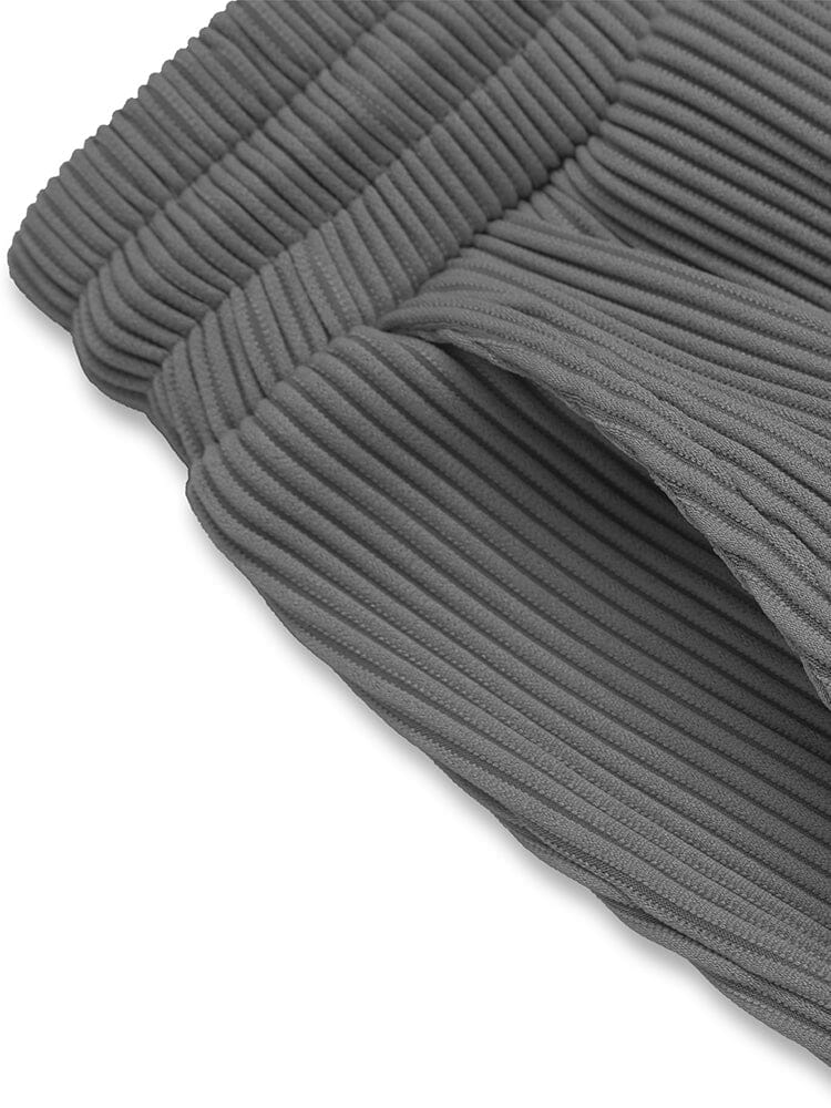 Casual Loose Fit Hemden-Set