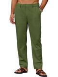 Leichte Casual Leinenmix Freizeithose