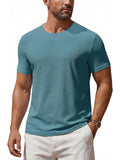 Retro Kariertes Kurzarm Sport T Shirt