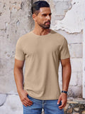 Retro Kariertes Kurzarm Sport T Shirt