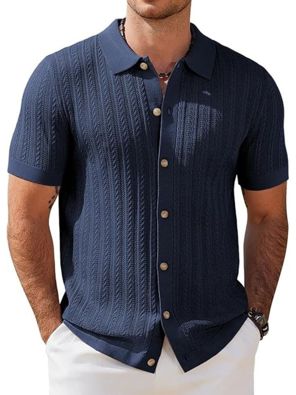 T-shirt sportivo retrò a quadri a maniche corte