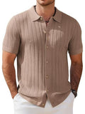 T-shirt sportivo retrò a quadri a maniche corte