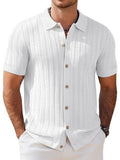 T-shirt sportivo retrò a quadri a maniche corte