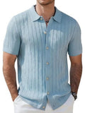 T-shirt sportivo retrò a quadri a maniche corte