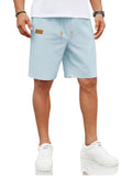Leichte Casual Leinenmix Shorts