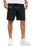 Leichte Casual Leinenmix Shorts