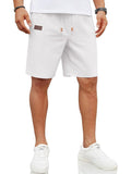Leichte Casual Leinenmix Shorts