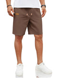 Leichte Casual Leinenmix Shorts
