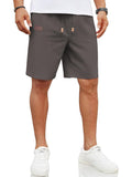 Leichte Casual Leinenmix Shorts