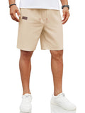 Leichte Casual Leinenmix Shorts