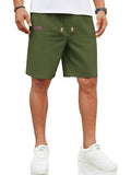Leichte Casual Leinenmix Shorts