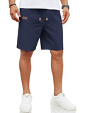 Leichte Casual Leinenmix Shorts