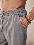 Bequeme Shorts aus Leinen-Viskose-Mix