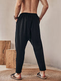 Atmungsaktive Leinen-Mix Hose