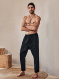 Atmungsaktive Leinen-Mix Hose