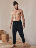 Atmungsaktive Leinen-Mix Hose