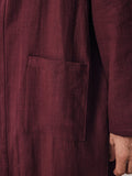 Gemütliche Loose Cotton Linen Oberbekleidung