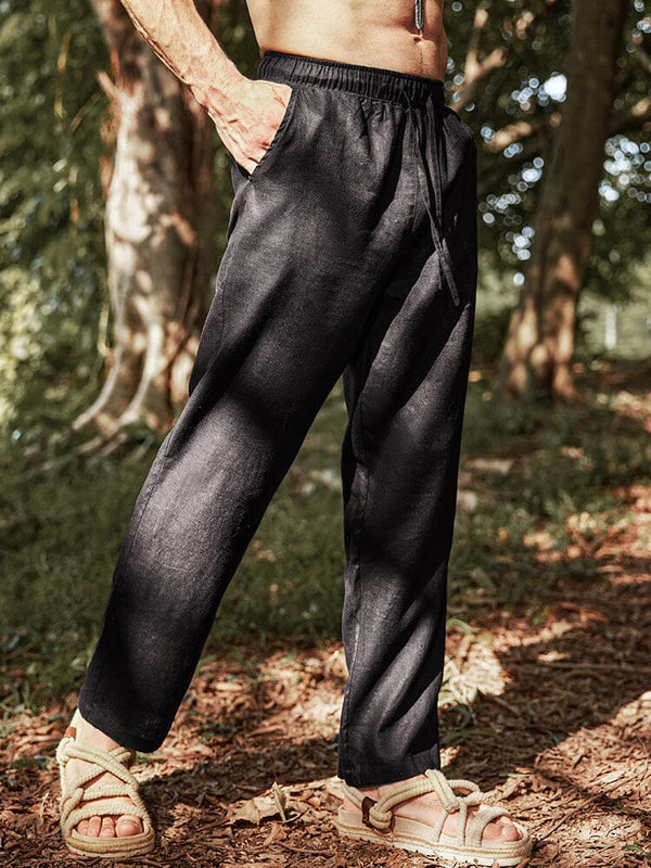 Umweltfreundliche Gemütliche 100% Leinen Hose