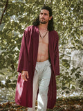 Gemütliche Loose Cotton Linen Oberbekleidung