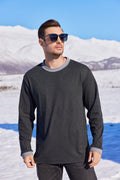 Premium weiches Colorblock-Unterhemd