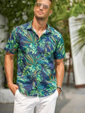 COOFANDY Hawaiihemd aus Baumwolle