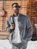 Athleisure Jacken-Set in normaler Passform