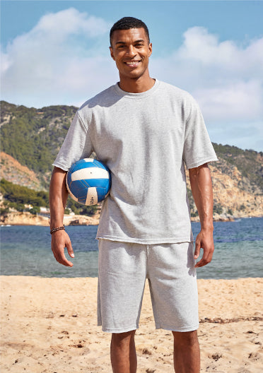 Casual Sport-Set im Loose Fit Einfarbig