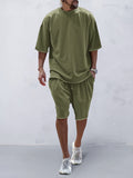 Casual Sport-Set im Loose Fit Einfarbig