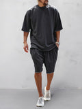 Casual Sport-Set im Loose Fit Einfarbig